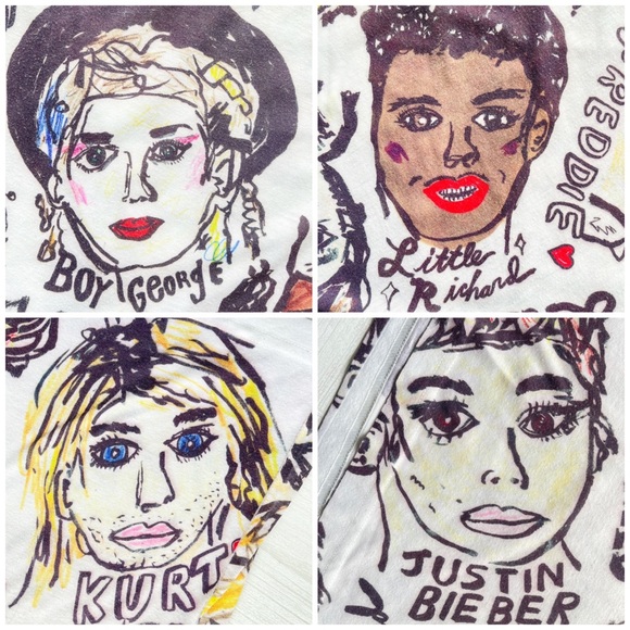 WACKY WACO Boys All Over Me TShirt Artwork By SETH BOGART Face POP Boy Singers - Picture 7 of 16